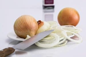 when cooking at home for coronavirus, cook extra onions