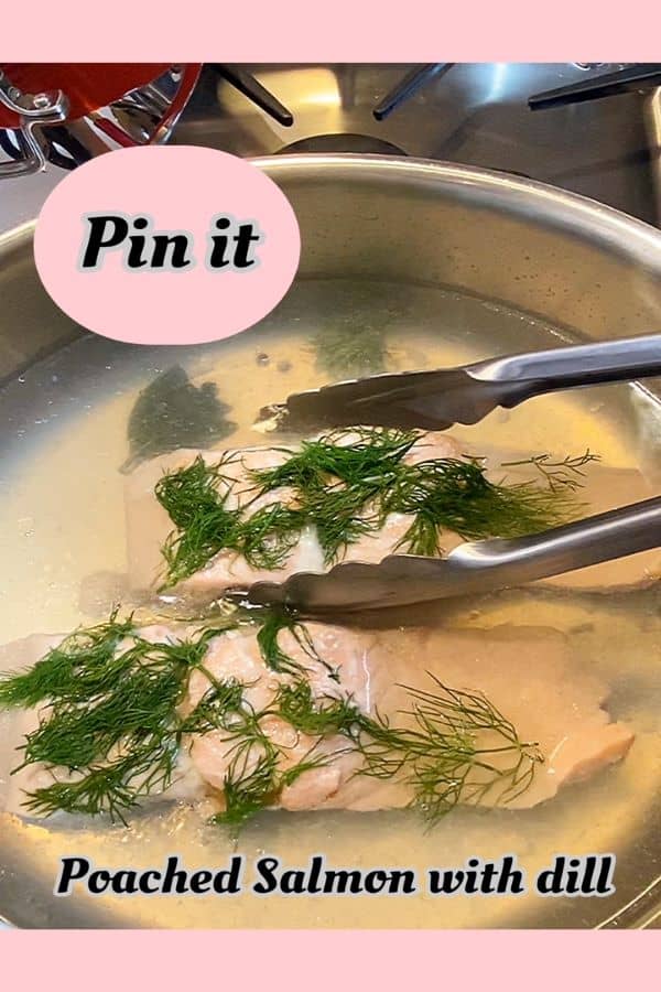 Poached salmon fillets with dill and lemon 🐟 Food Hall by Jani