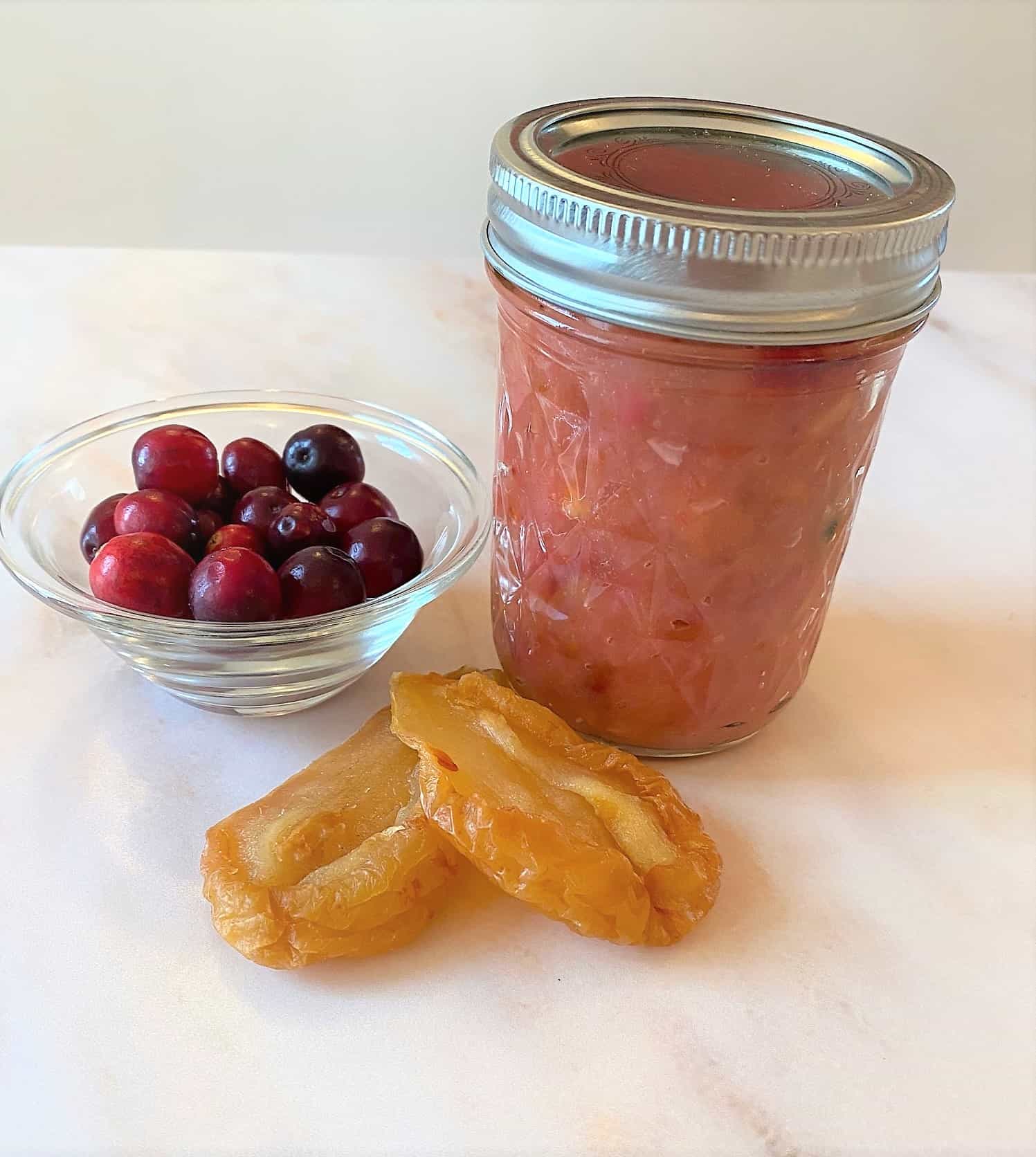 Pear Cranberry Chutney