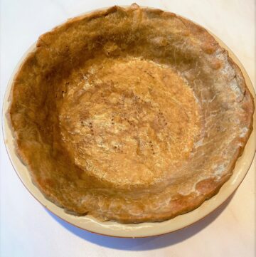 blind baked pie crust