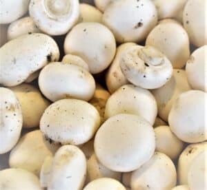 mushrooms for creamy coconut chicken curry