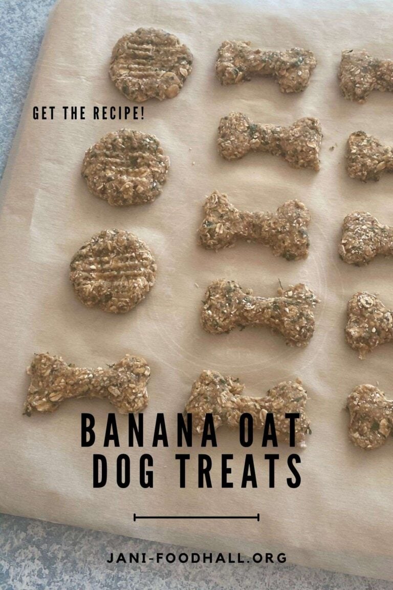 Banana Dog Treats With Peanut Butter 🍌 – Food Hall by Jani