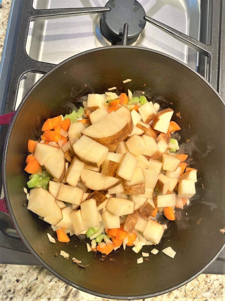 Corn and Sausage Chowder using evaporated milk Food Hall by Jani