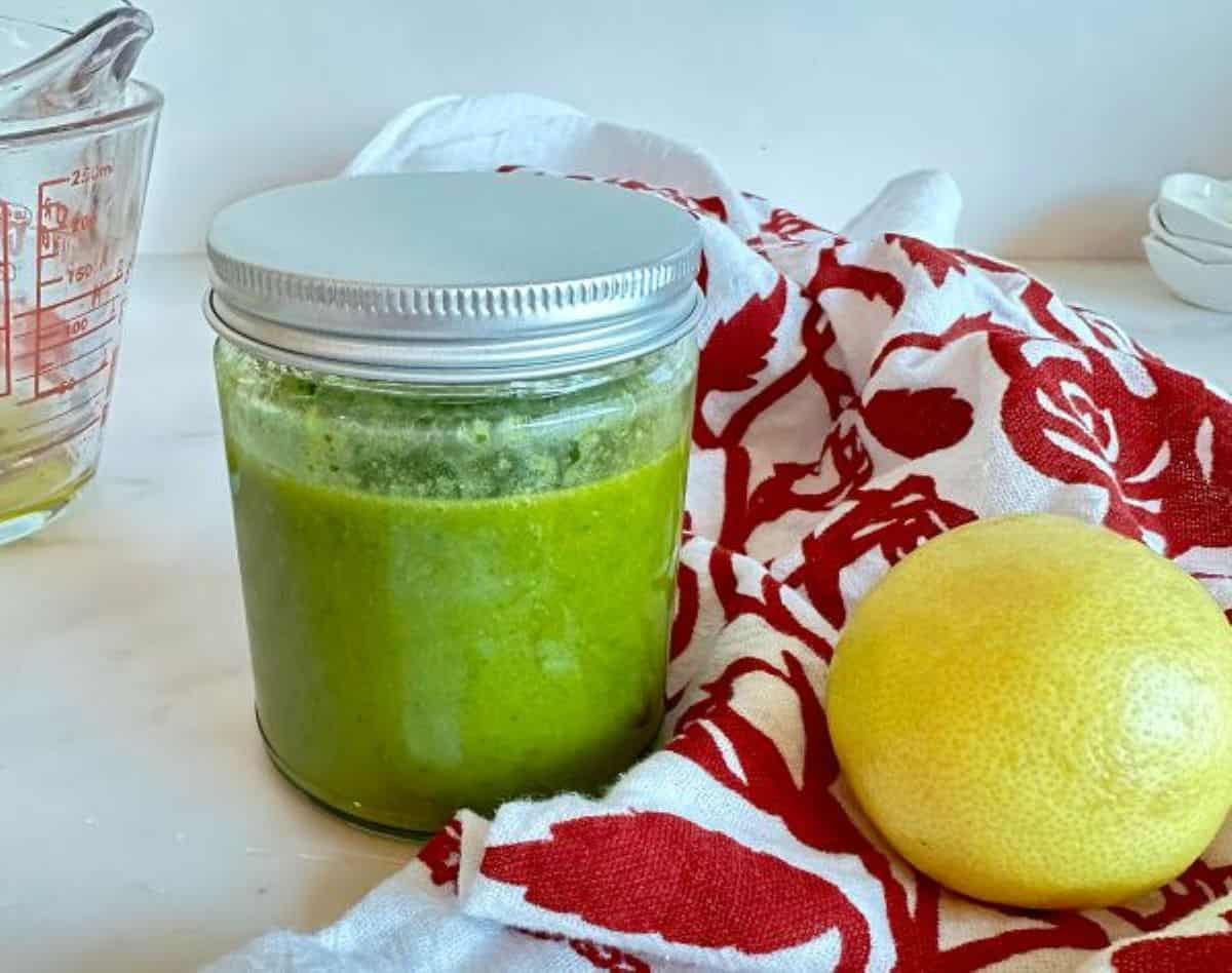 Lemon Basil Vinaigrette