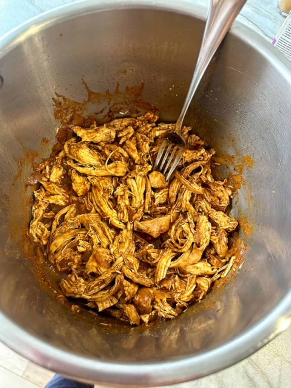 Shredded Chicken Taco Meat