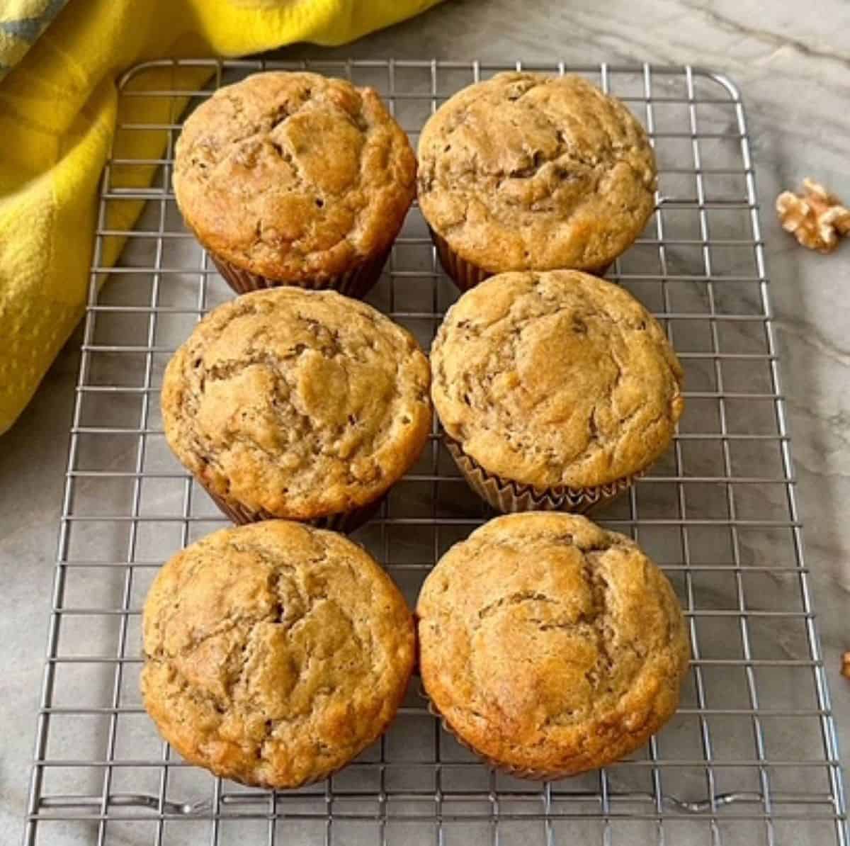 Milk Free, Gluten Free Banana Muffins