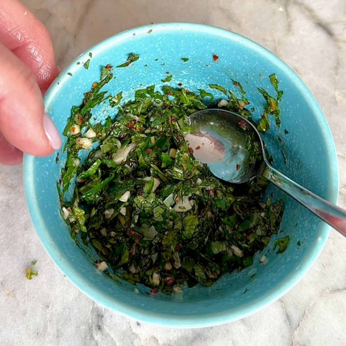 Mint Gremolata